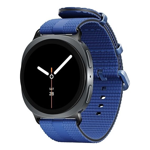 Galaxy Watch8 | 40 мм | Graphite | Athleisure/Blue | M/L, Размер ремешка : M/L, Тип ремешка : Athleisure, Размер корпуса : 40 мм, Подключение часов : Bluetooth / Wi-Fi, Цвет ремешка: Blue, Цвет: Graphite